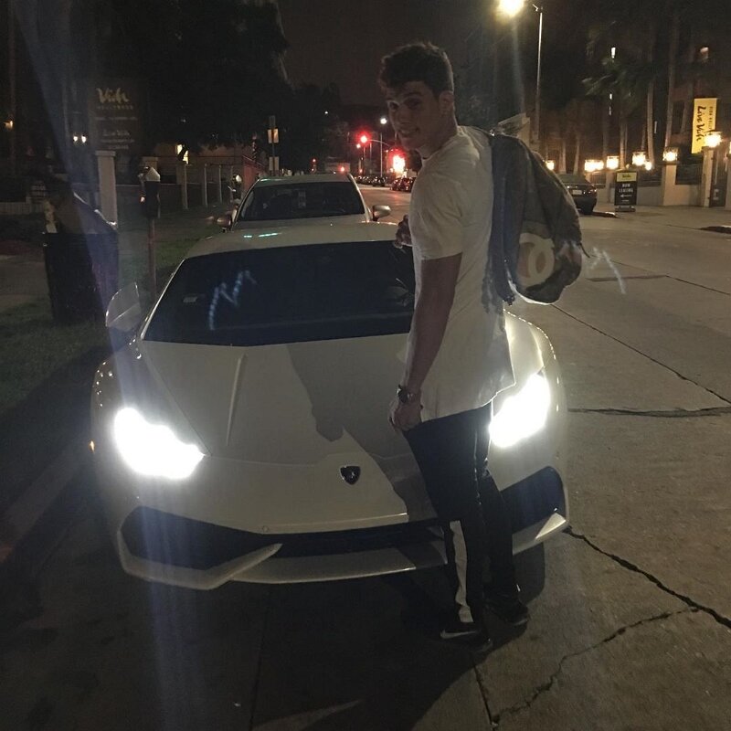 Joe D Martinez  in a Lamborghini (1)