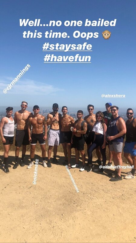 Joe D Martinez with his gay friends (10)