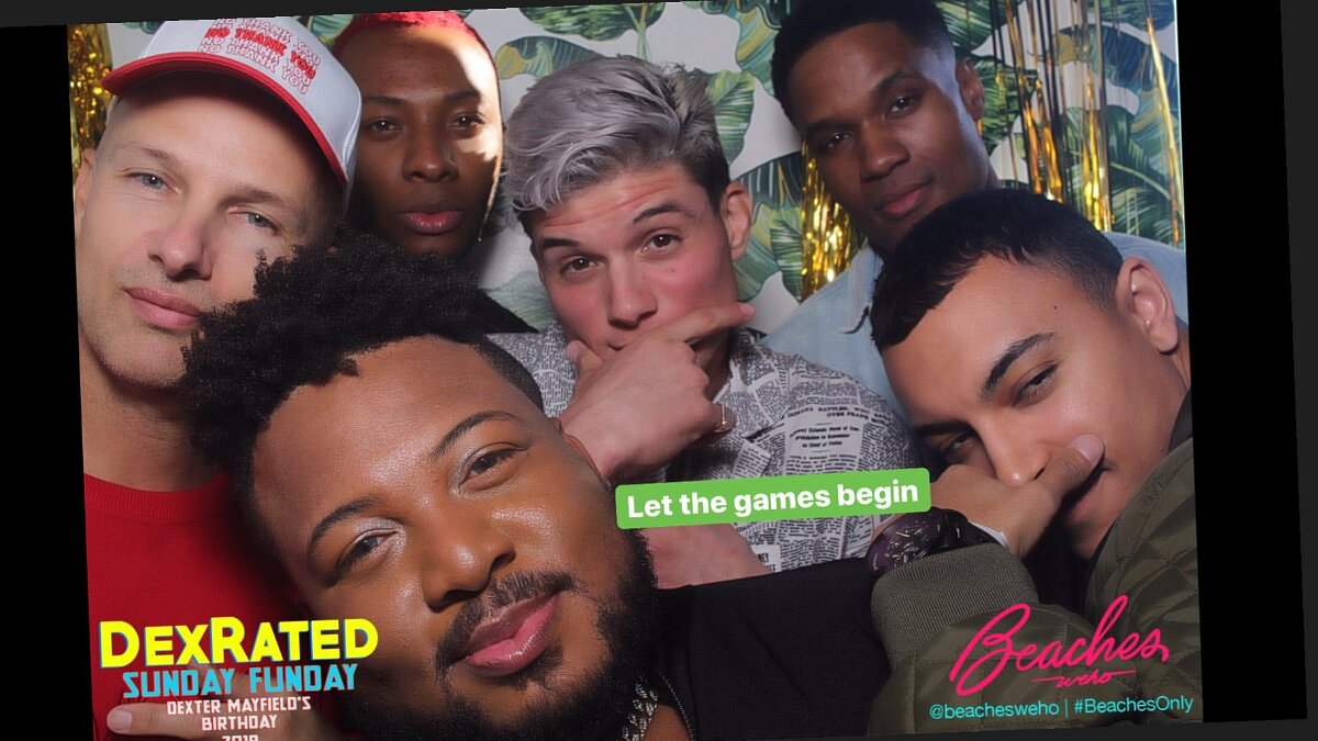 Joe D Martinez with his gay friends (11)