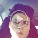 In the car