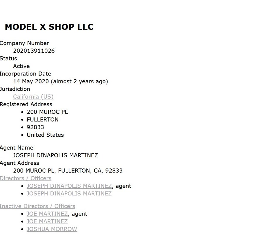 Joe D Martinez Model X shop (250)